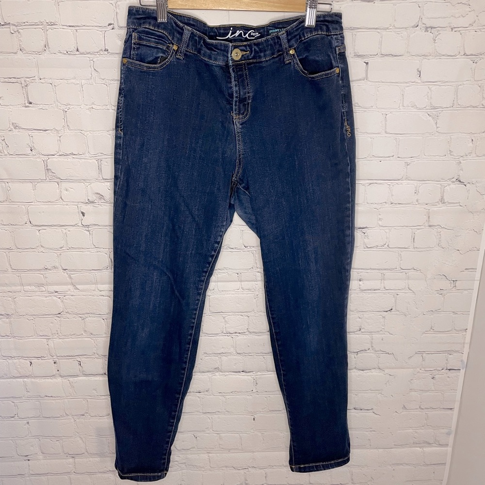 I-N-C Skinny Leg Curvy Fit Jeans Size 14S